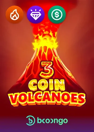 3 Coin Volcanoes spilleautomat fra 3Oaks