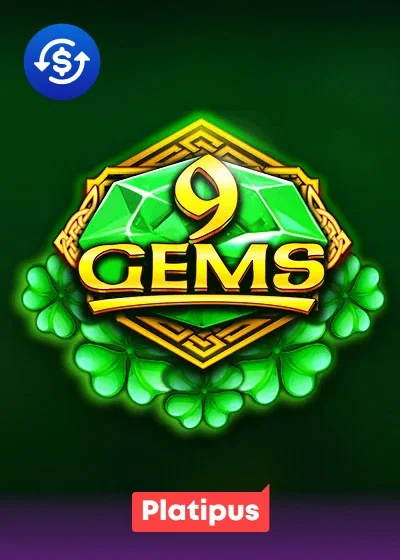 9 Gems spilleautomat fra Platipus