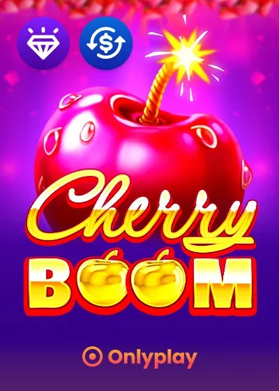 Cherry Boom spilleautomat fra Onlyplay